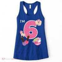 I'm 6 Spa Party Birthday Nail Polish Makeup Birthday Gift Women's Tank Top thumb 0