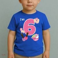 I'm 6 Spa Party Birthday Nail Polish Makeup Birthday Gift Toddler T-Shirt thumb 2