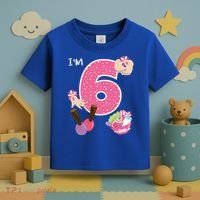 I'm 6 Spa Party Birthday Nail Polish Makeup Birthday Gift Toddler T-Shirt thumb 3