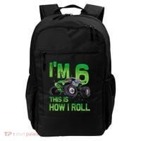 IM 6 This Is How I Roll Monster Truck 6th Birthday Backpack thumb 0