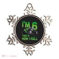 IM 6 This Is How I Roll Monster Truck 6th Birthday Ornament thumb 0