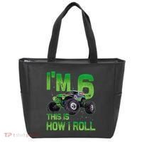 IM 6 This Is How I Roll Monster Truck 6th Birthday Tote Bag thumb 0
