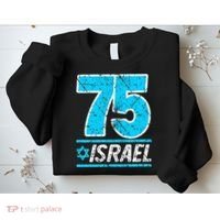 Israel's 75th Anniversary Independence Day Yom Ha'atzmaut Sweatshirt thumb 2