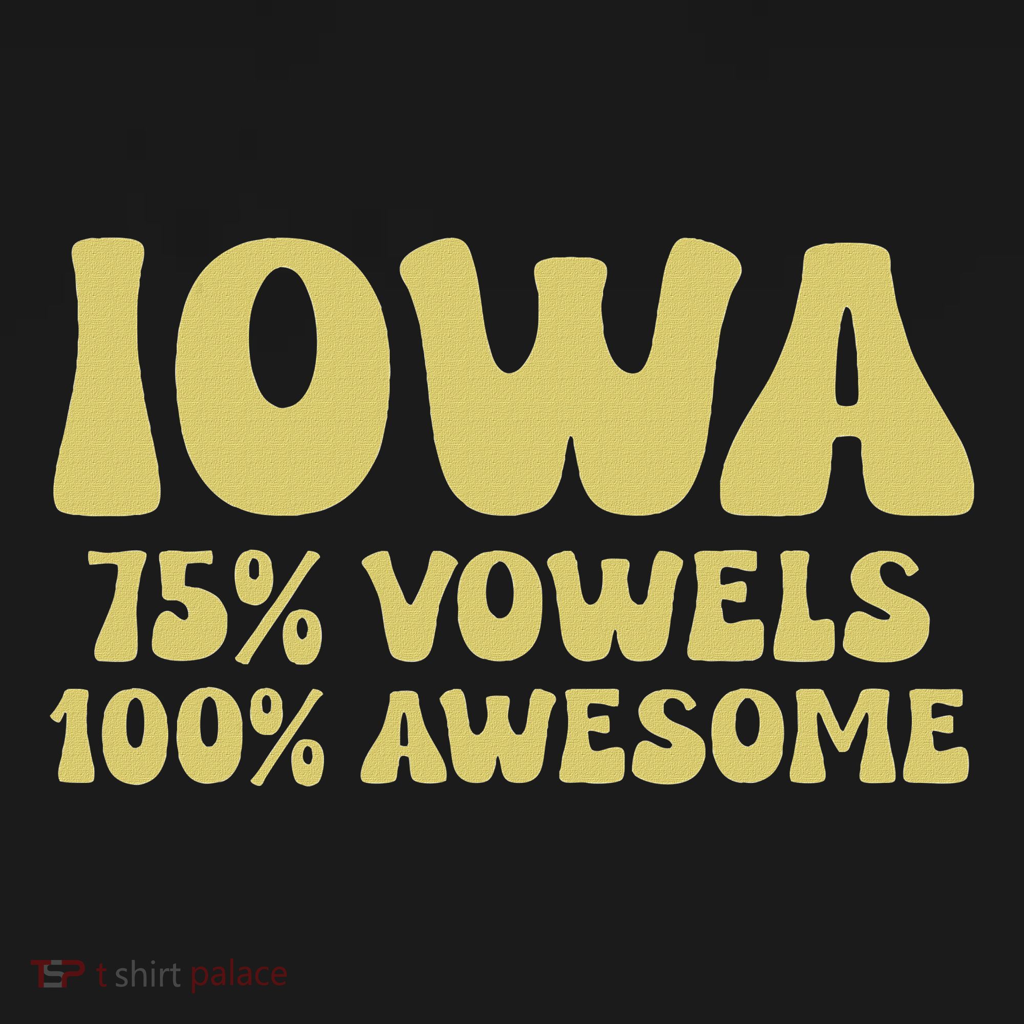 Iowa 75 Vowels 100 Awesome Iowans Women Funny State Apron