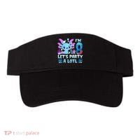 I'm 8 Let's Party A Lotl 8th Birthday Cute Axolotl Lovers Visor thumb 0