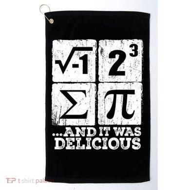 I 8 Sum Pi Meaningful Gift Funny I Ate Some Pie Meaningful Gift Pi Day Nerd Geek Golf Towel