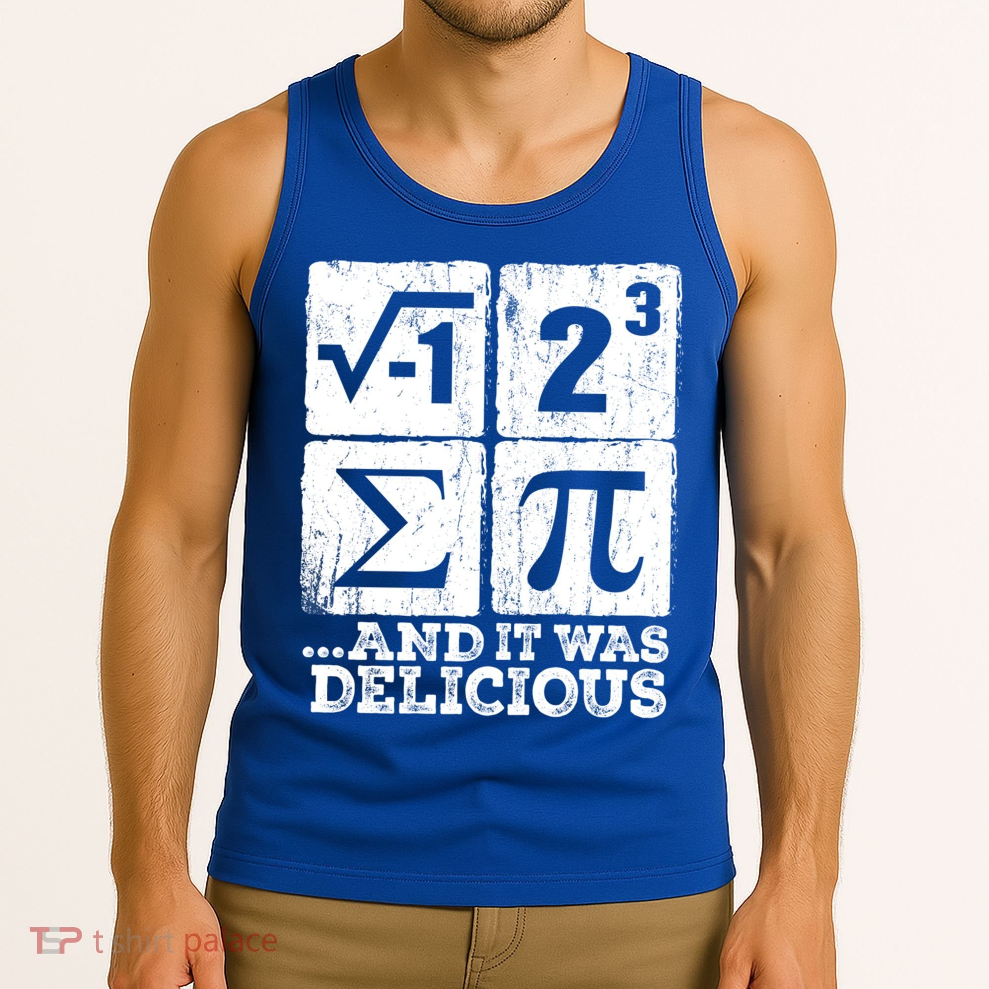I 8 Sum Pi Meaningful Gift Funny I Ate Some Pie Meaningful Gift Pi Day Nerd Geek Tank Top