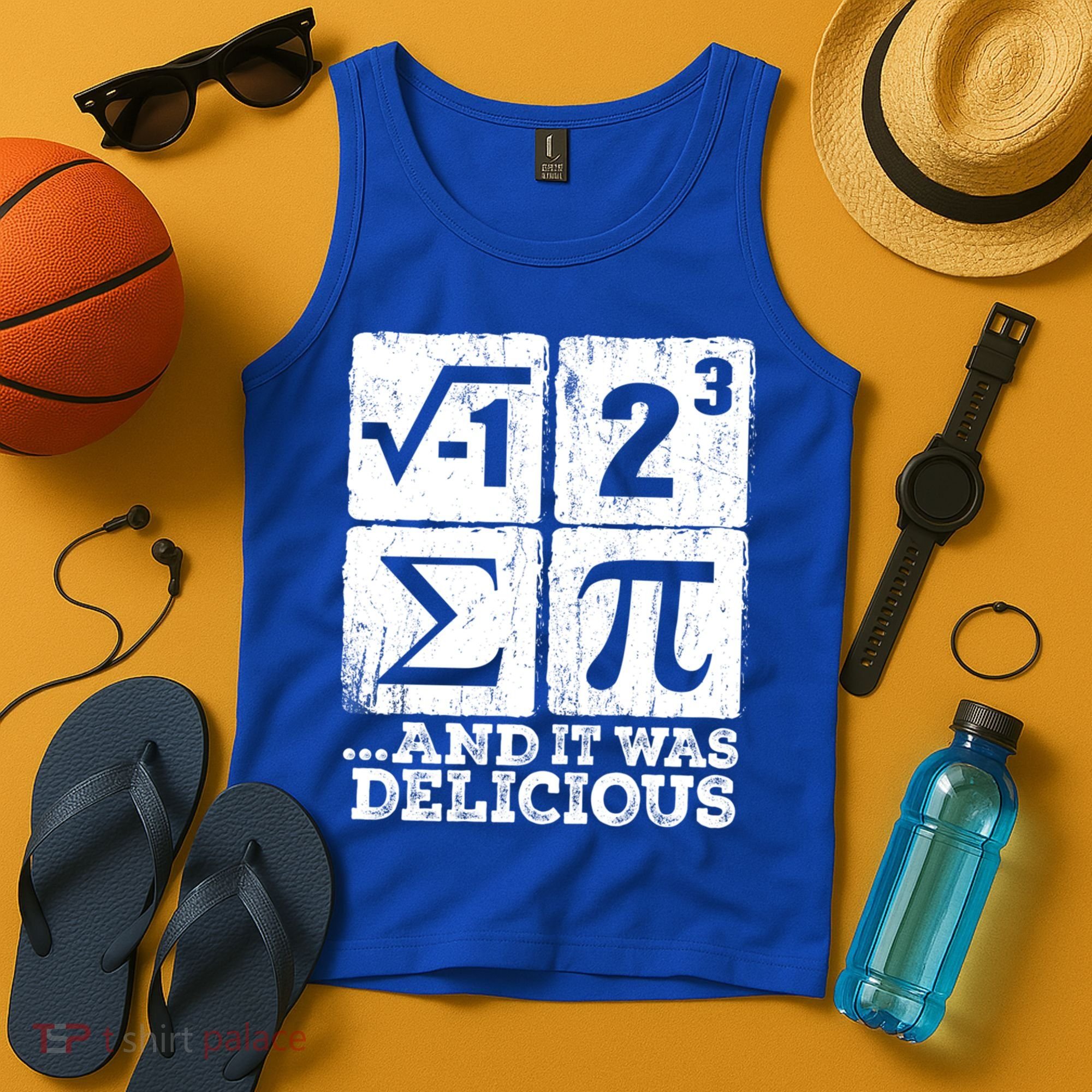 I 8 Sum Pi Meaningful Gift Funny I Ate Some Pie Meaningful Gift Pi Day Nerd Geek Tank Top