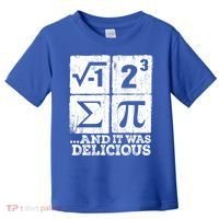 I 8 Sum Pi Meaningful Gift Funny I Ate Some Pie Meaningful Gift Pi Day Nerd Geek Toddler T-Shirt thumb 0