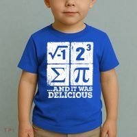 I 8 Sum Pi Meaningful Gift Funny I Ate Some Pie Meaningful Gift Pi Day Nerd Geek Toddler T-Shirt thumb 2