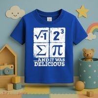 I 8 Sum Pi Meaningful Gift Funny I Ate Some Pie Meaningful Gift Pi Day Nerd Geek Toddler T-Shirt thumb 3