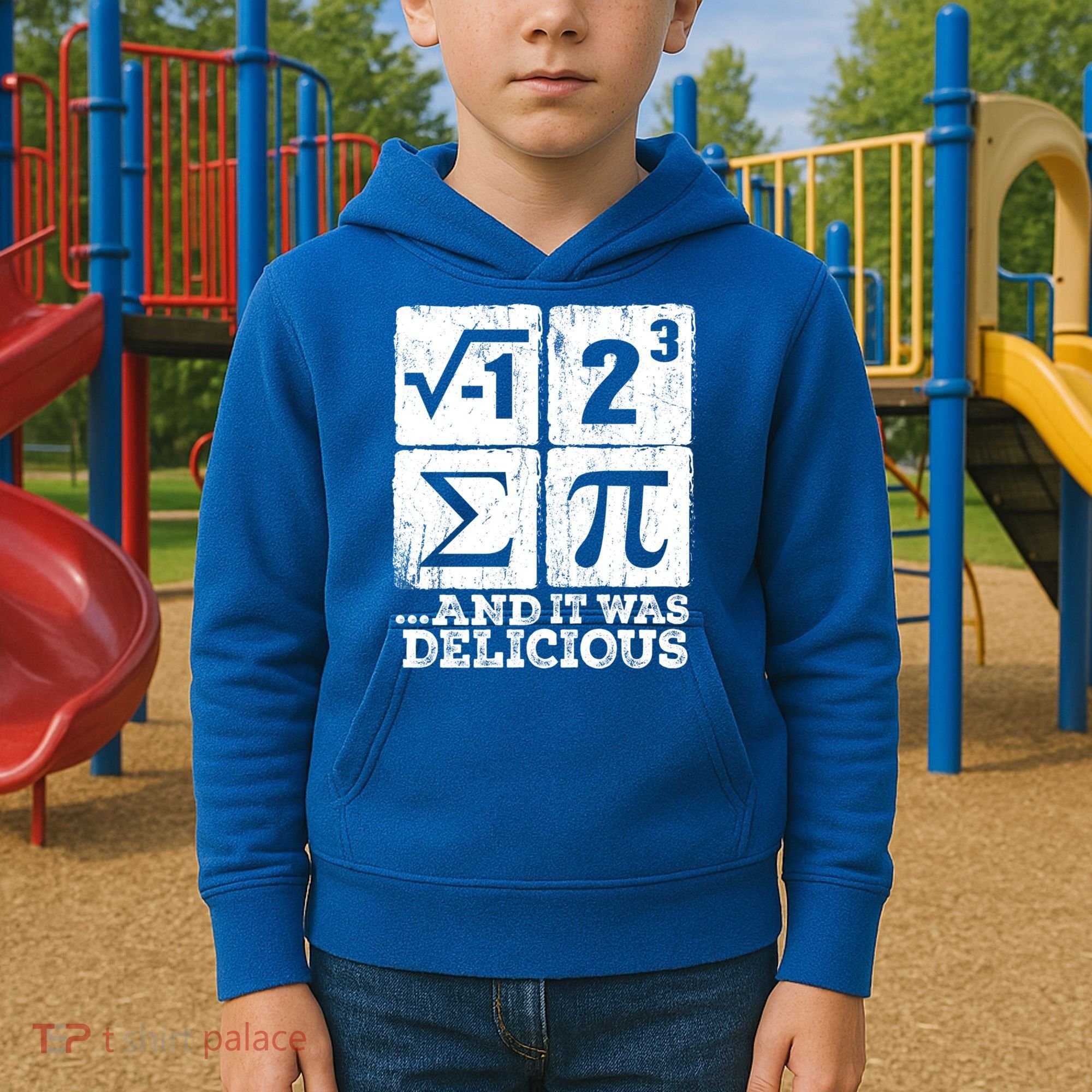 I 8 Sum Pi Meaningful Gift Funny I Ate Some Pie Meaningful Gift Pi Day Nerd Geek Kids Hoodie