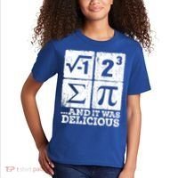 I 8 Sum Pi Meaningful Gift Funny I Ate Some Pie Meaningful Gift Pi Day Nerd Geek Kids T-Shirt thumb 2