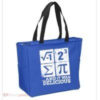 I 8 Sum Pi Meaningful Gift Funny I Ate Some Pie Meaningful Gift Pi Day Nerd Geek Tote Bag thumb 2