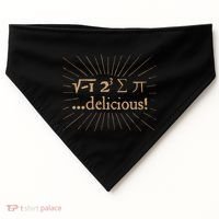 I 8 Sum Pi I Ate Some Pie And It Was Delicious Great Gift USA-Made Doggie Bandana thumb 0