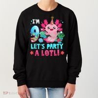 I'm 9 Years Old Let's Party A Lotl Axolotl 9th Birthday   Women's Sweatshirt thumb 0