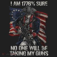 I Am 1776 % Sure No One Will Be Taking My Guns Beanie thumb 2