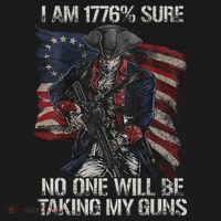 I Am 1776 % Sure No One Will Be Taking My Guns Visor thumb 3