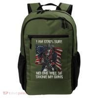 I Am 1776 % Sure No One Will Be Taking My Guns Backpack thumb 0