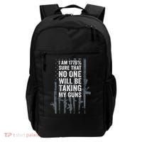I Am 1776 Sure No One Is Taking My Guns Pro Gun Flag Backpack thumb 0