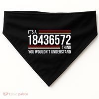 ItS A 18436572 Thing Funny V8 Engine Classic Muscle Car Guy USA-Made Doggie Bandana thumb 0