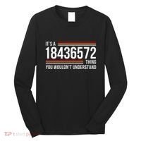 ItS A 18436572 Thing Funny V8 Engine Classic Muscle Car Guy Long Sleeve Shirt thumb 0