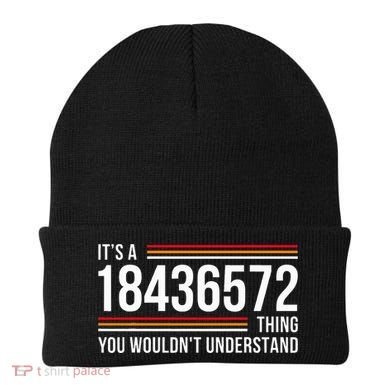 ItS A 18436572 Thing Funny V8 Engine Classic Muscle Car Guy Beanie