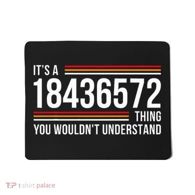 ItS A 18436572 Thing Funny V8 Engine Classic Muscle Car Guy Mousepad