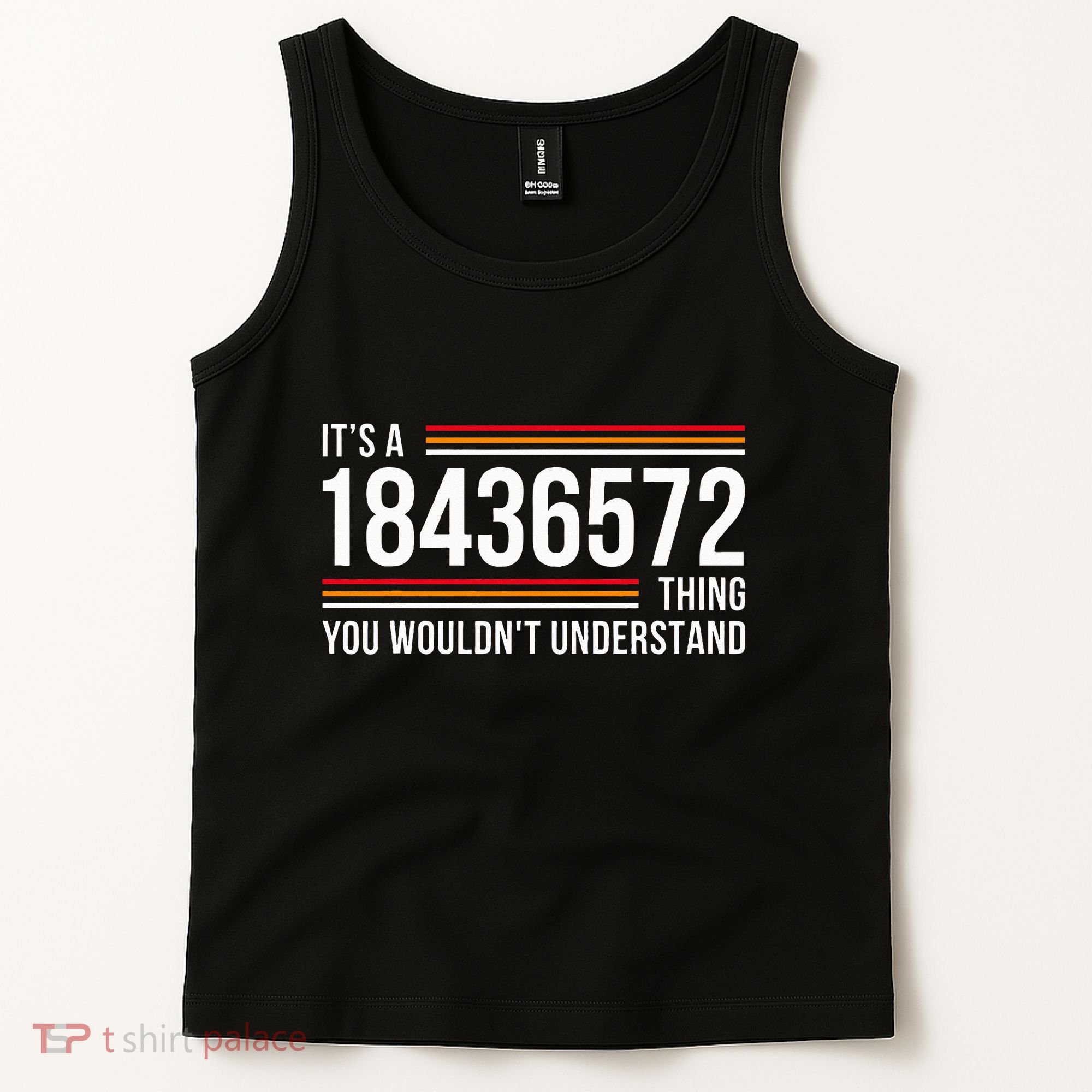 ItS A 18436572 Thing Funny V8 Engine Classic Muscle Car Guy Tank Top