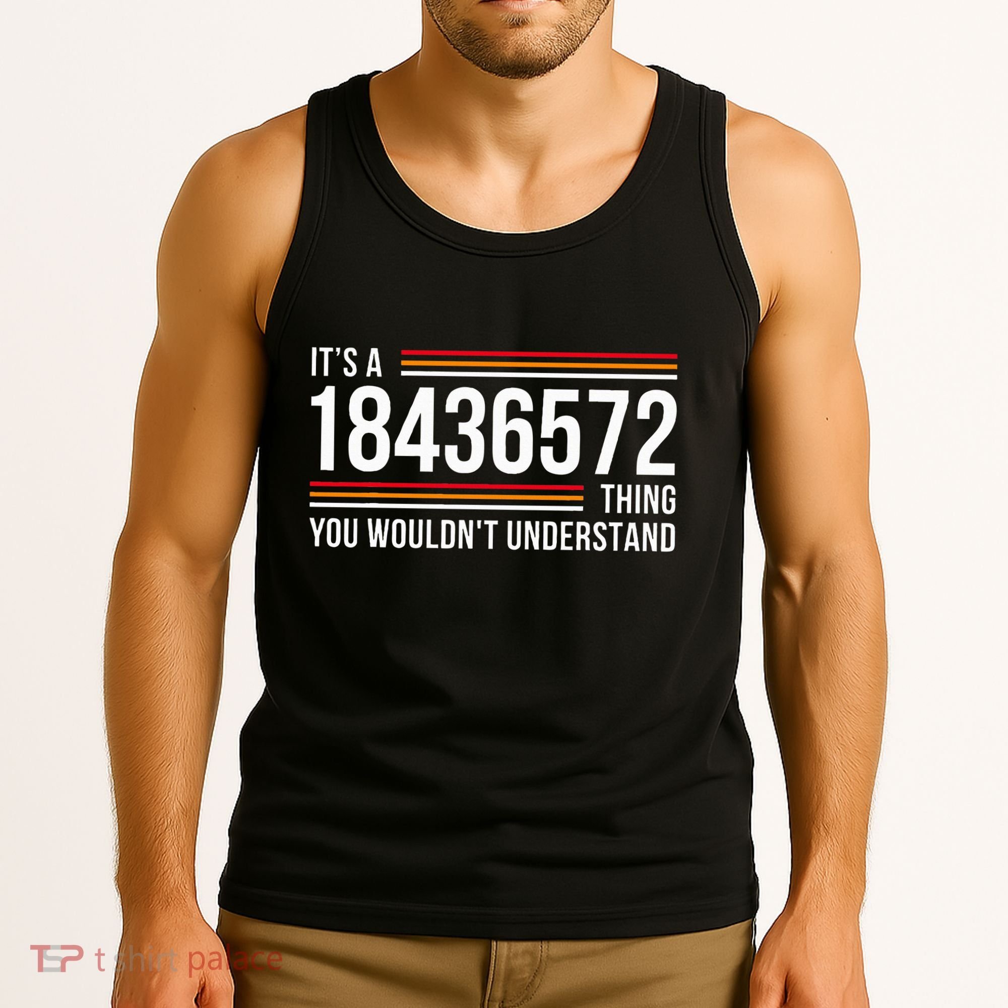 ItS A 18436572 Thing Funny V8 Engine Classic Muscle Car Guy Tank Top