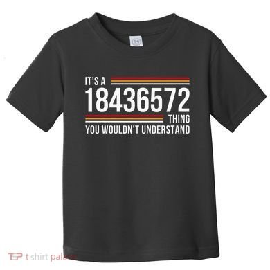 ItS A 18436572 Thing Funny V8 Engine Classic Muscle Car Guy Toddler T-Shirt