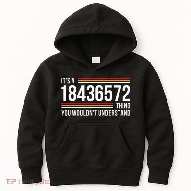 ItS A 18436572 Thing Funny V8 Engine Classic Muscle Car Guy Kids Hoodie