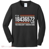 ItS A 18436572 Thing Funny V8 Engine Classic Muscle Car Guy Kids Long Sleeve Shirt thumb 0