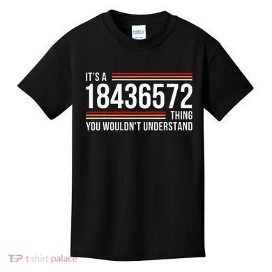 ItS A 18436572 Thing Funny V8 Engine Classic Muscle Car Guy Kids T-Shirt