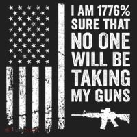 I Am 1776 Sure No One Is Taking My Guns Funny Gift Pro Gun Usa Flag Gift Hat thumb 2