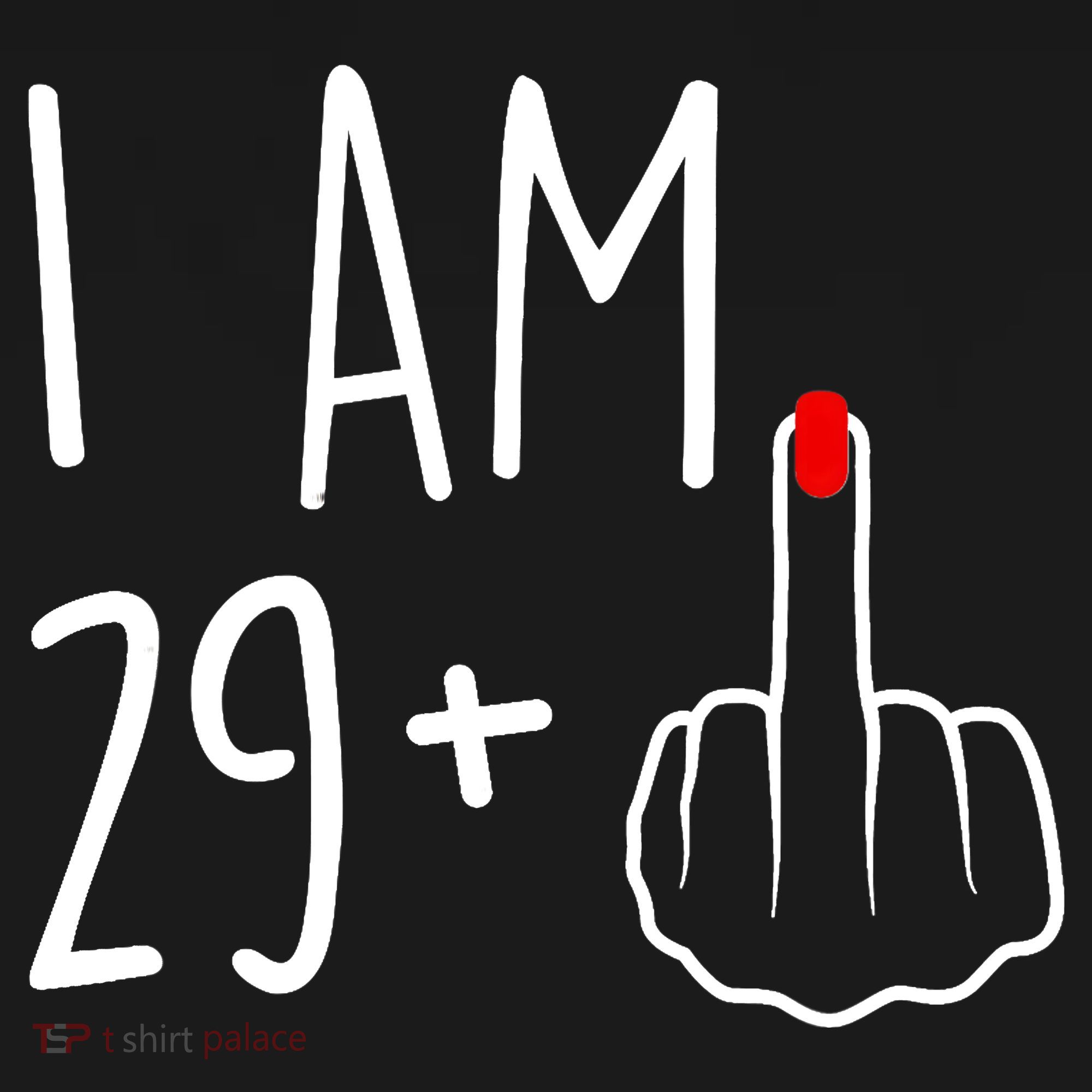 I Am 29 Plus 1 Middle Finger For A 30th Birthday For Wo Ornament