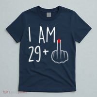 I Am 29 Plus 1 Middle Finger For A 30th Birthday For Wo T-Shirt thumb 5