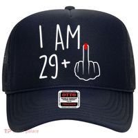 I Am 29 Plus 1 Middle Finger For A 30th Birthday For Wo Hat thumb 0