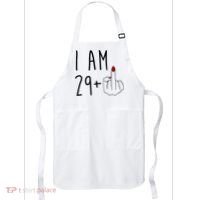 I Am 29 Plus Middle Finger Funny 30th Birthday Apron thumb 0