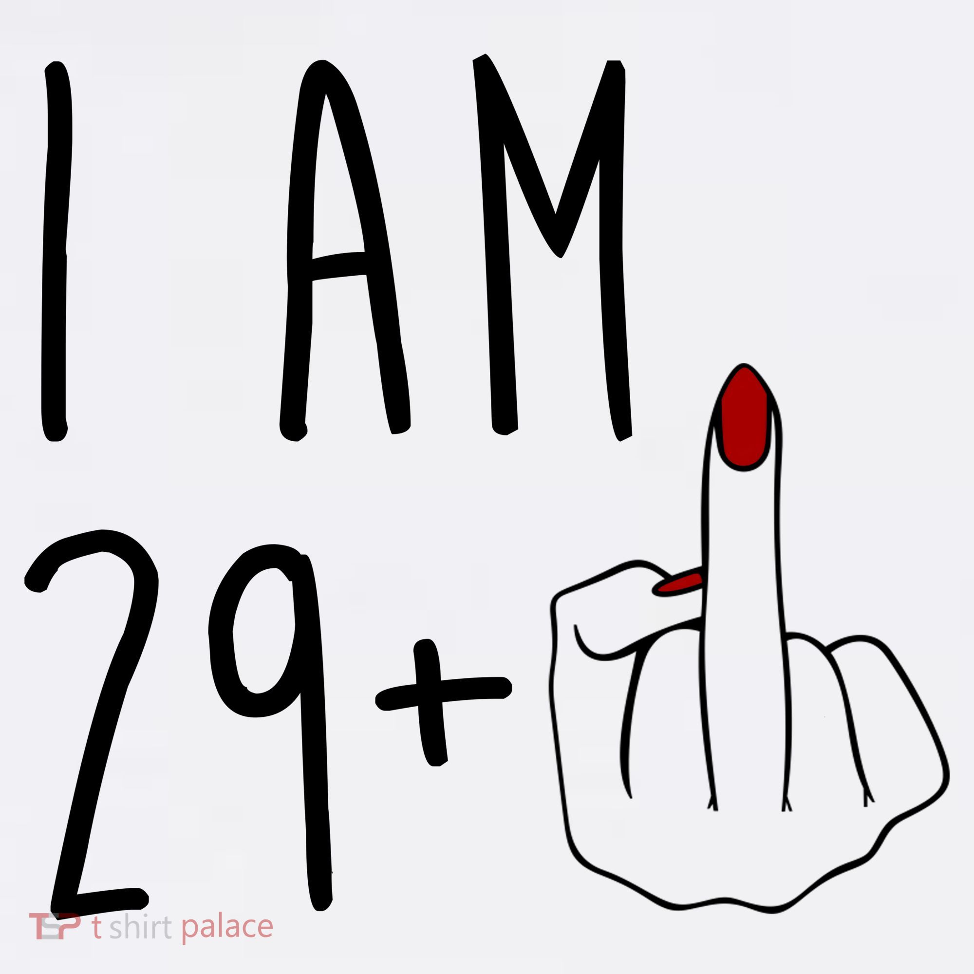 I Am 29 Plus Middle Finger Funny 30th Birthday Visor