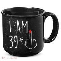 I Am 39 Plus 1 Middle Finger For A 40th Birthday 15oz Campfire Ceramic Mug thumb 0