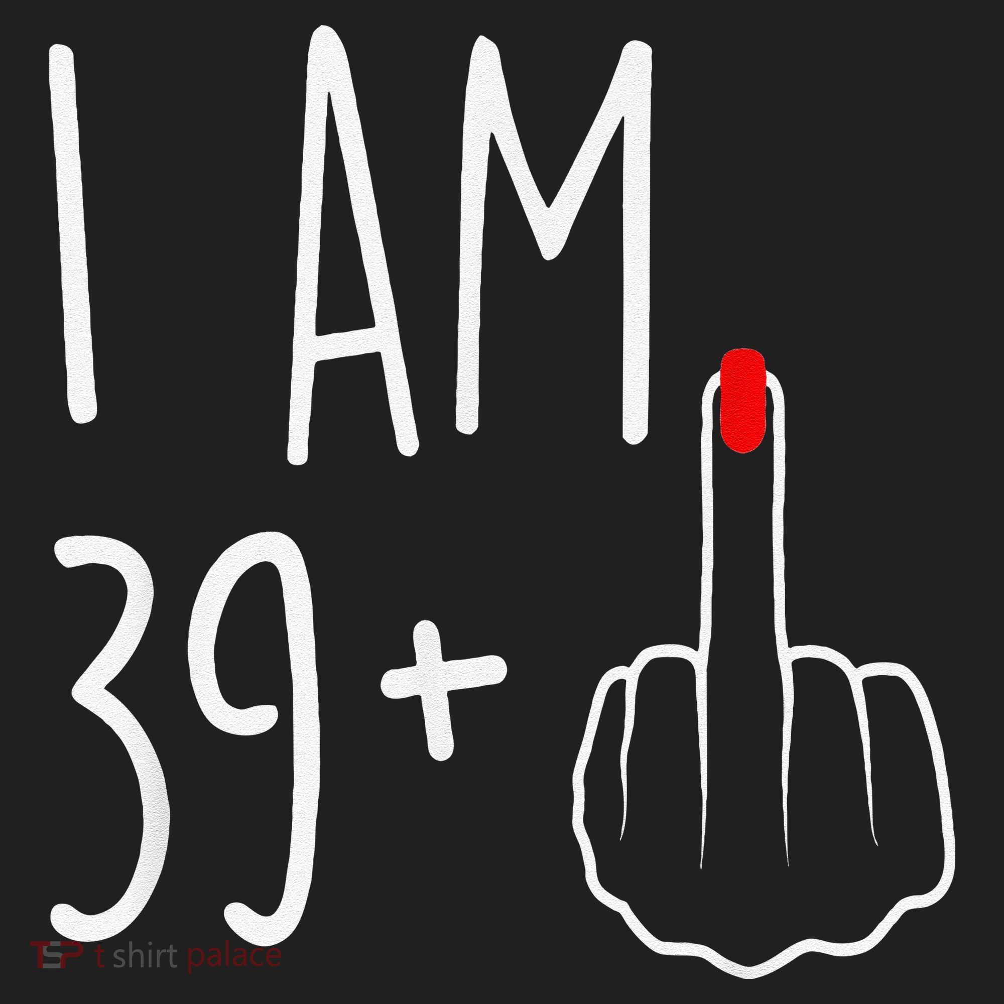 I Am 39 Plus 1 Middle Finger For A 40th Birthday Urban Oversized Heavyweight T-Shirt