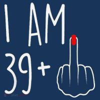 I Am 39 Plus 1 Middle Finger For A 40th Birthday Tote Bag thumb 2