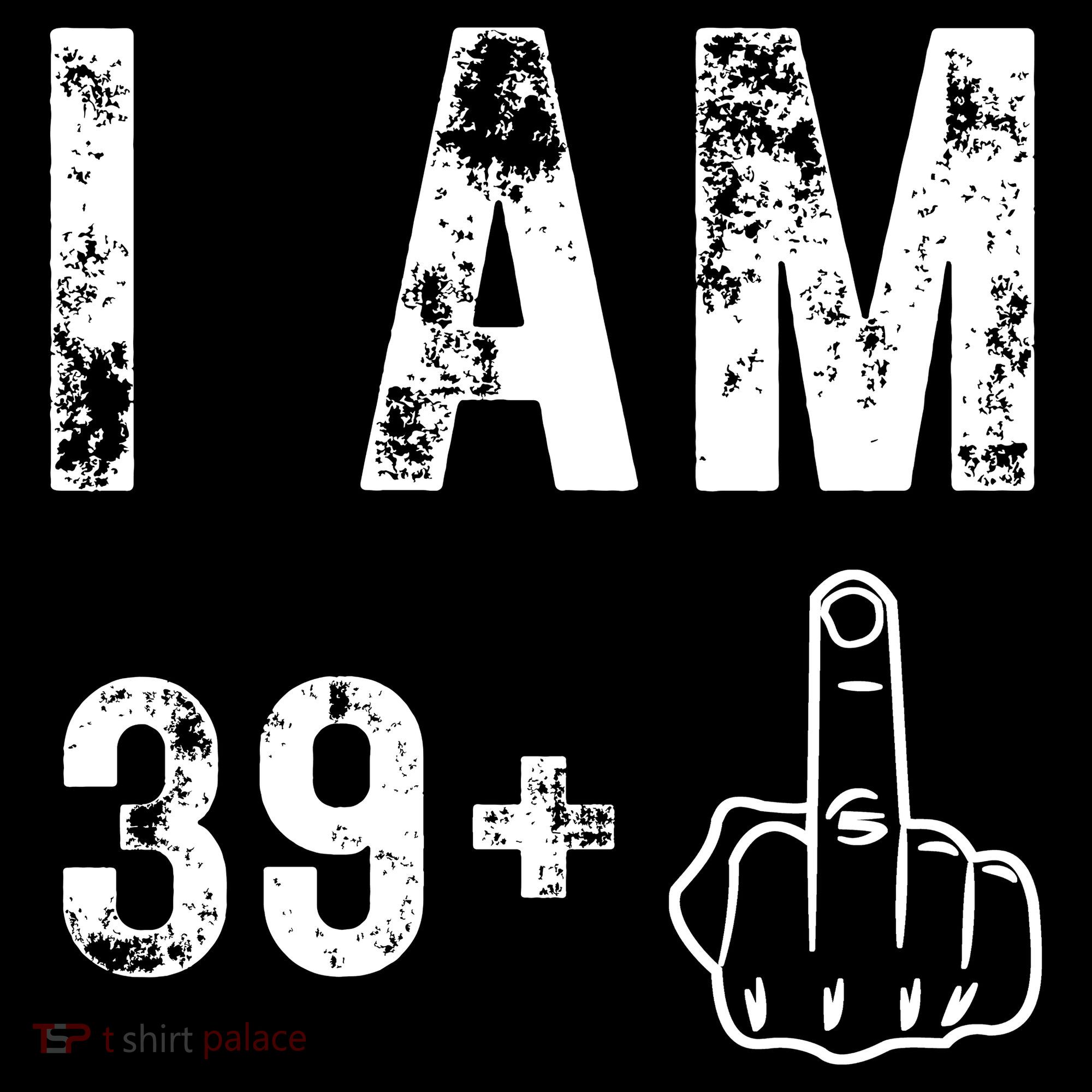 I Am 39 Plus Middle Finger 40th Birthday Gift Coaster