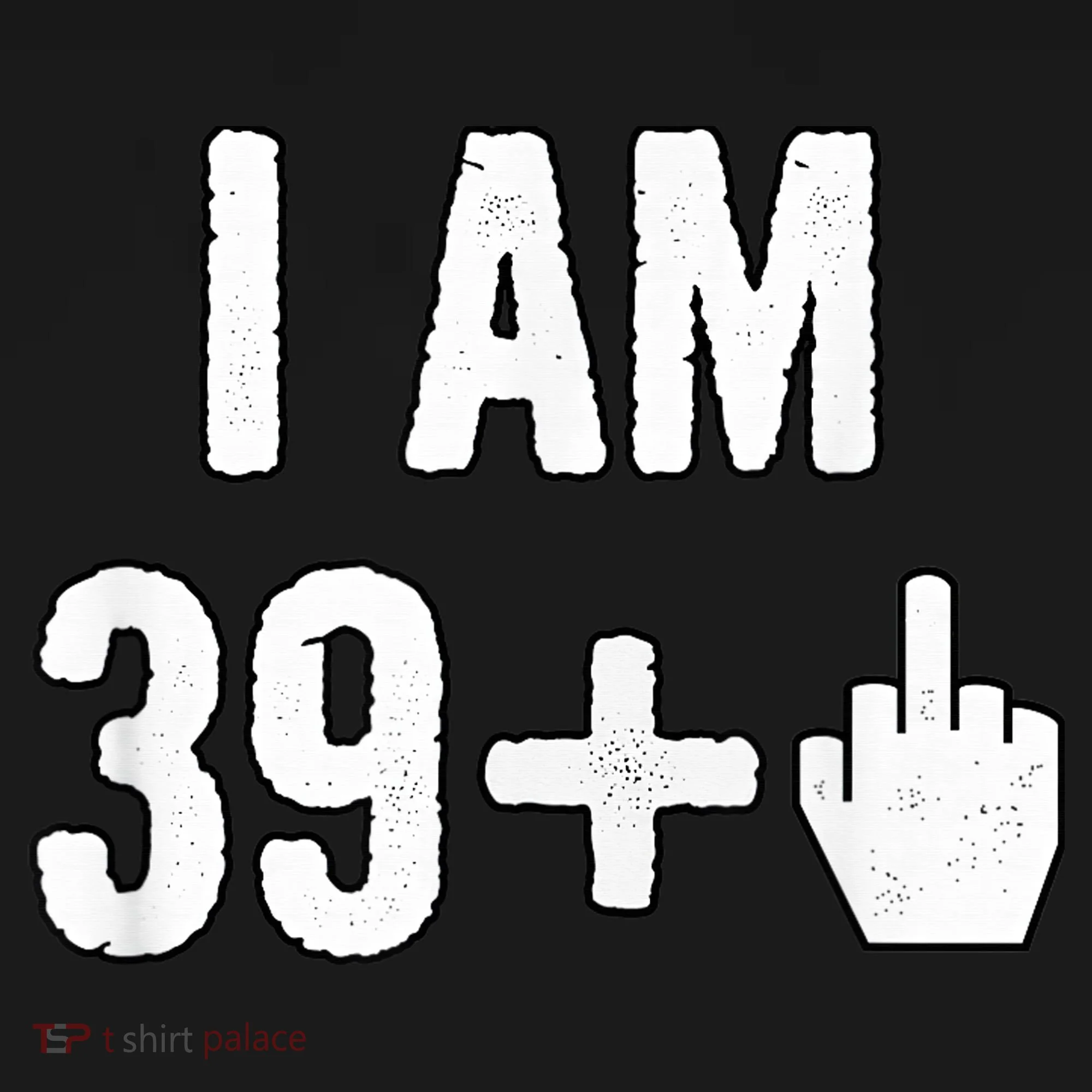I Am 39 Plus 1 Middle Finger Doggie Tank