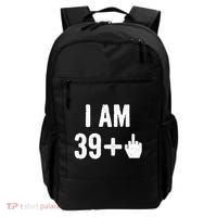I Am 39 Plus 1 Middle Finger Backpack thumb 0