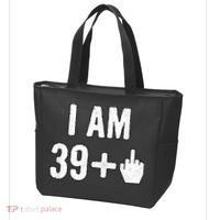 I Am 39 Plus 1 Middle Finger Tote Bag thumb 3