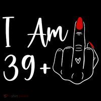 I Am 39 Plus 1 Middle Finger For A 40th Birthday Coffee Mug thumb 5