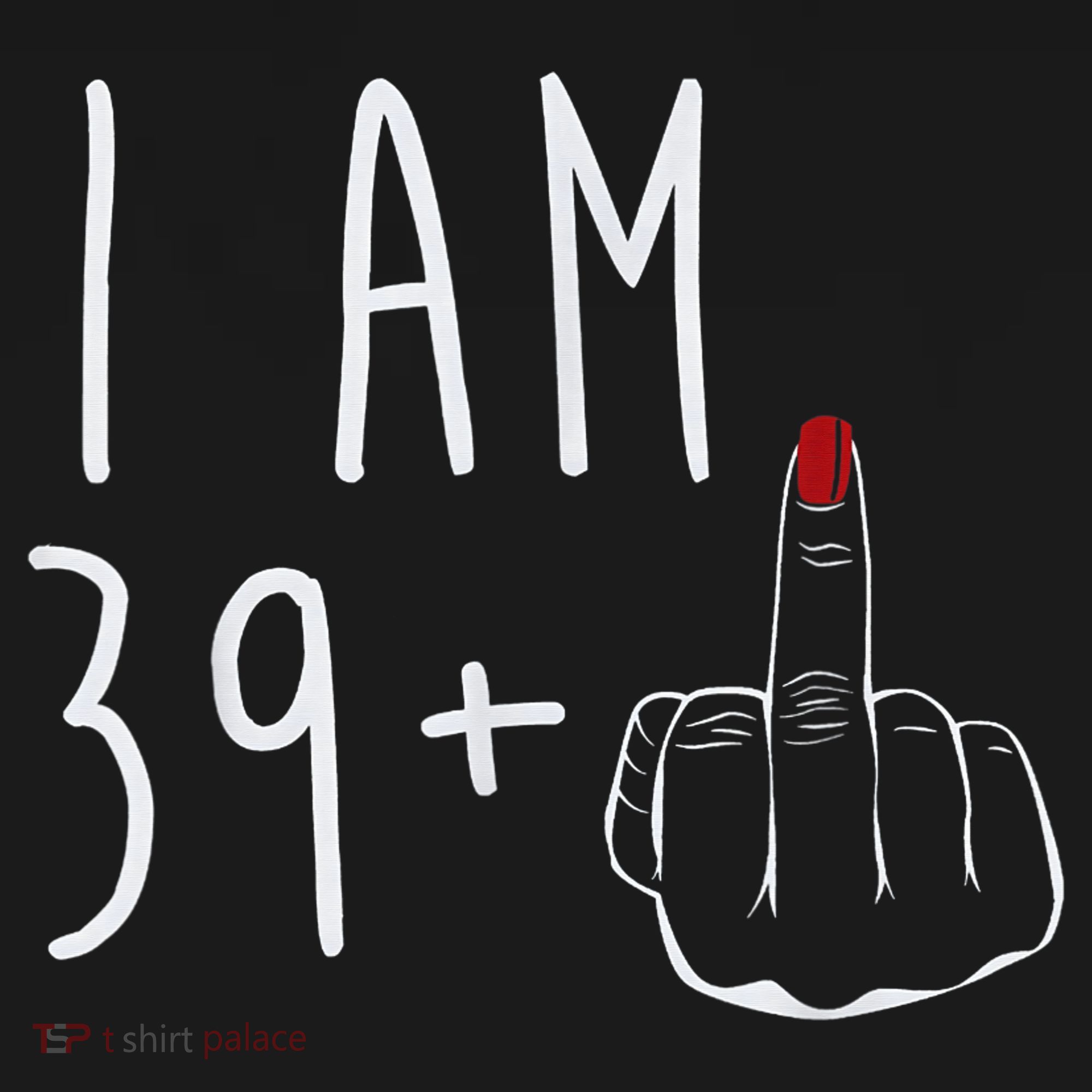 I Am 39 Plus 1 Middle Finger For A 40th Birthday For Wo Women's Tank Top