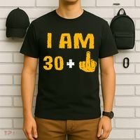 I Am 30 Plus 1 Funny 31st Birthday 31 Years Old Bday Party T-Shirt thumb 6